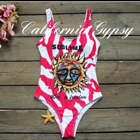 Sublime 40 oz To Freedom Sun Swimsuit - Picture 2 of 5